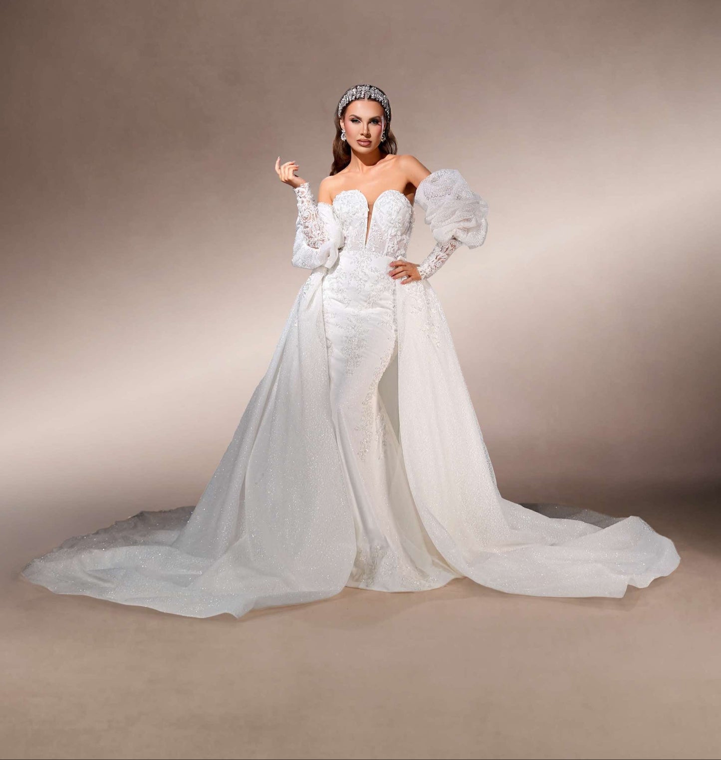 Jasmine mermaid wedding dress