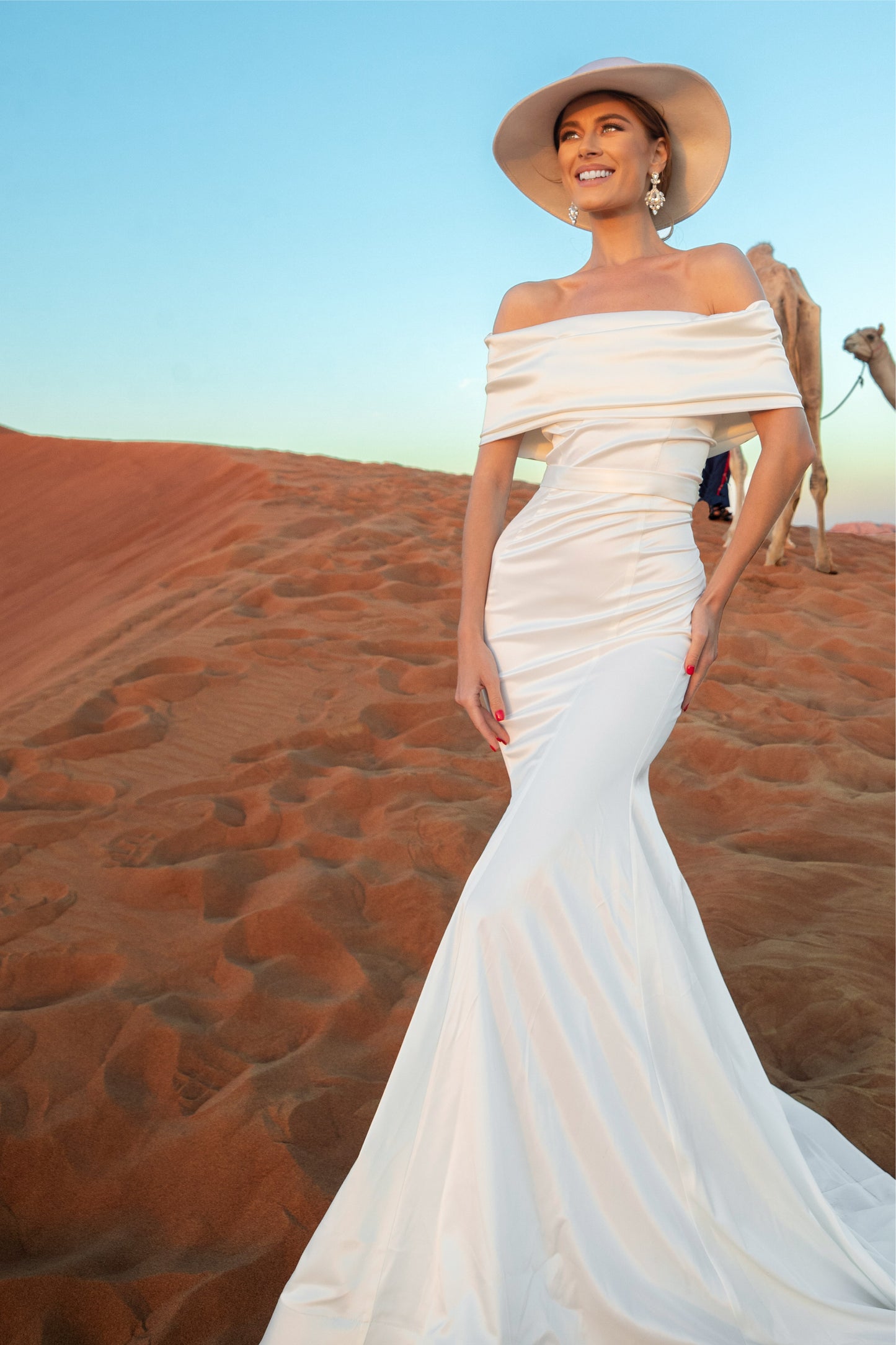 White One town hall dress