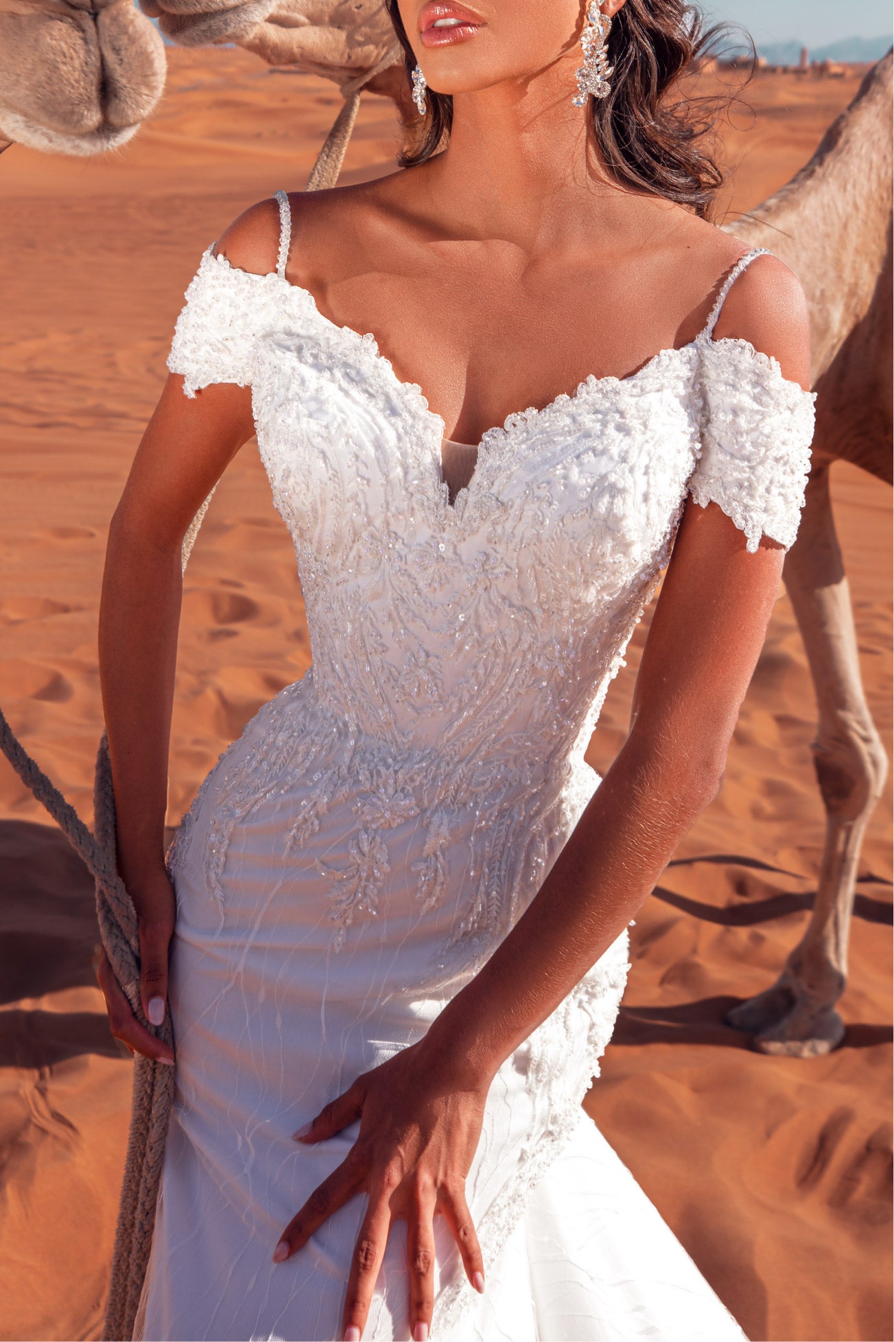 Lovely mermaid wedding dress