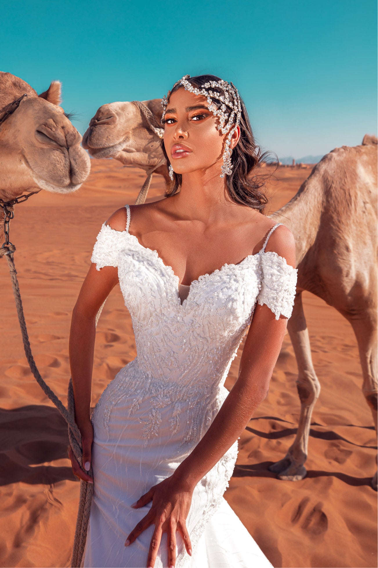 Lovely mermaid wedding dress