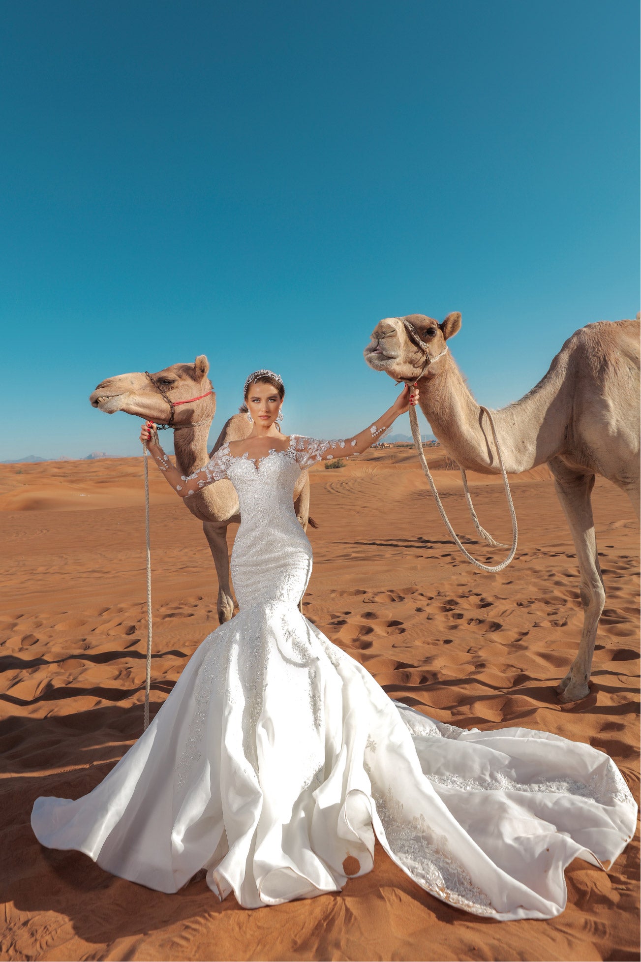 Pepurle mermaid wedding dress