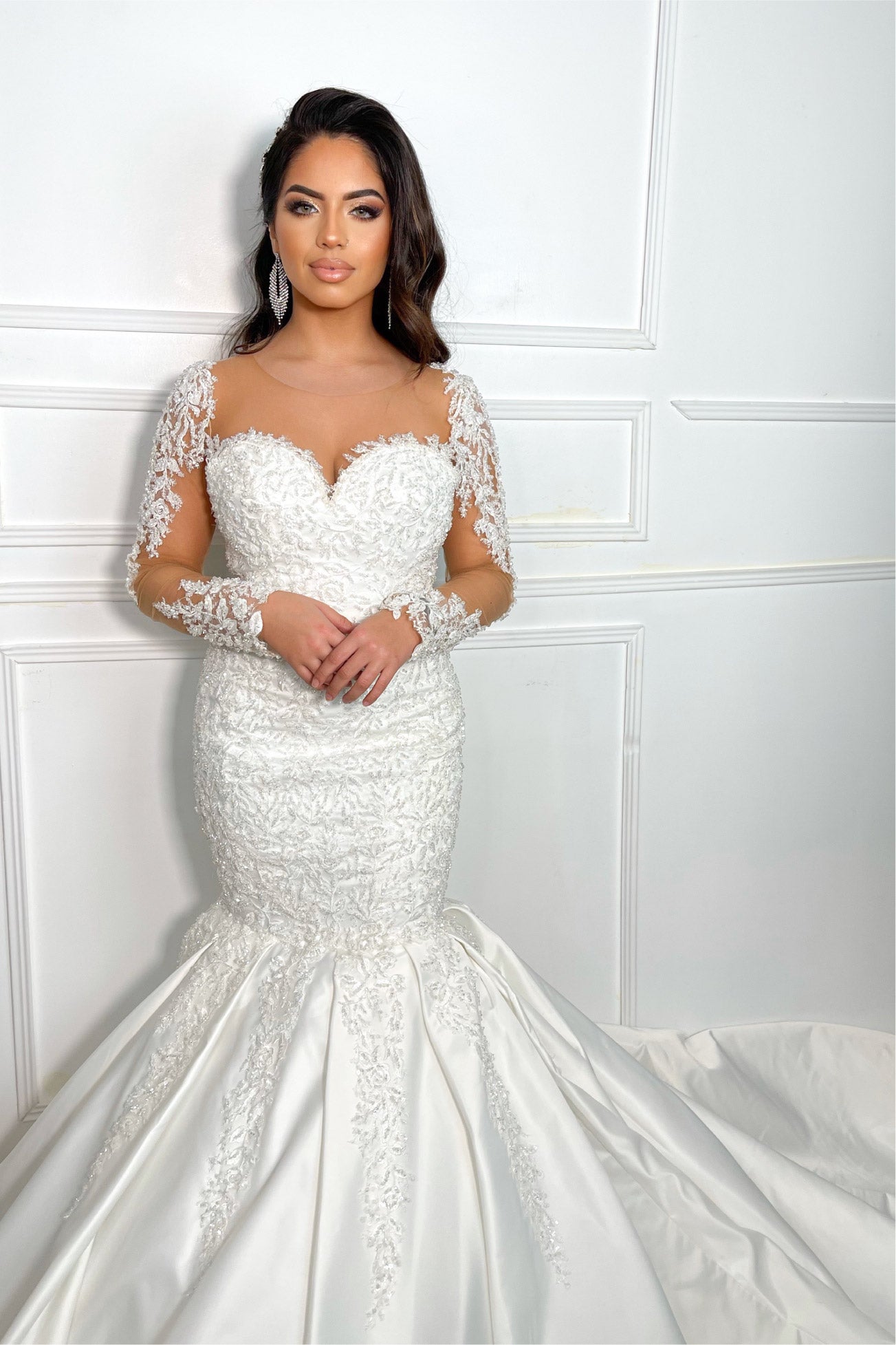 Leana mermaid wedding dress