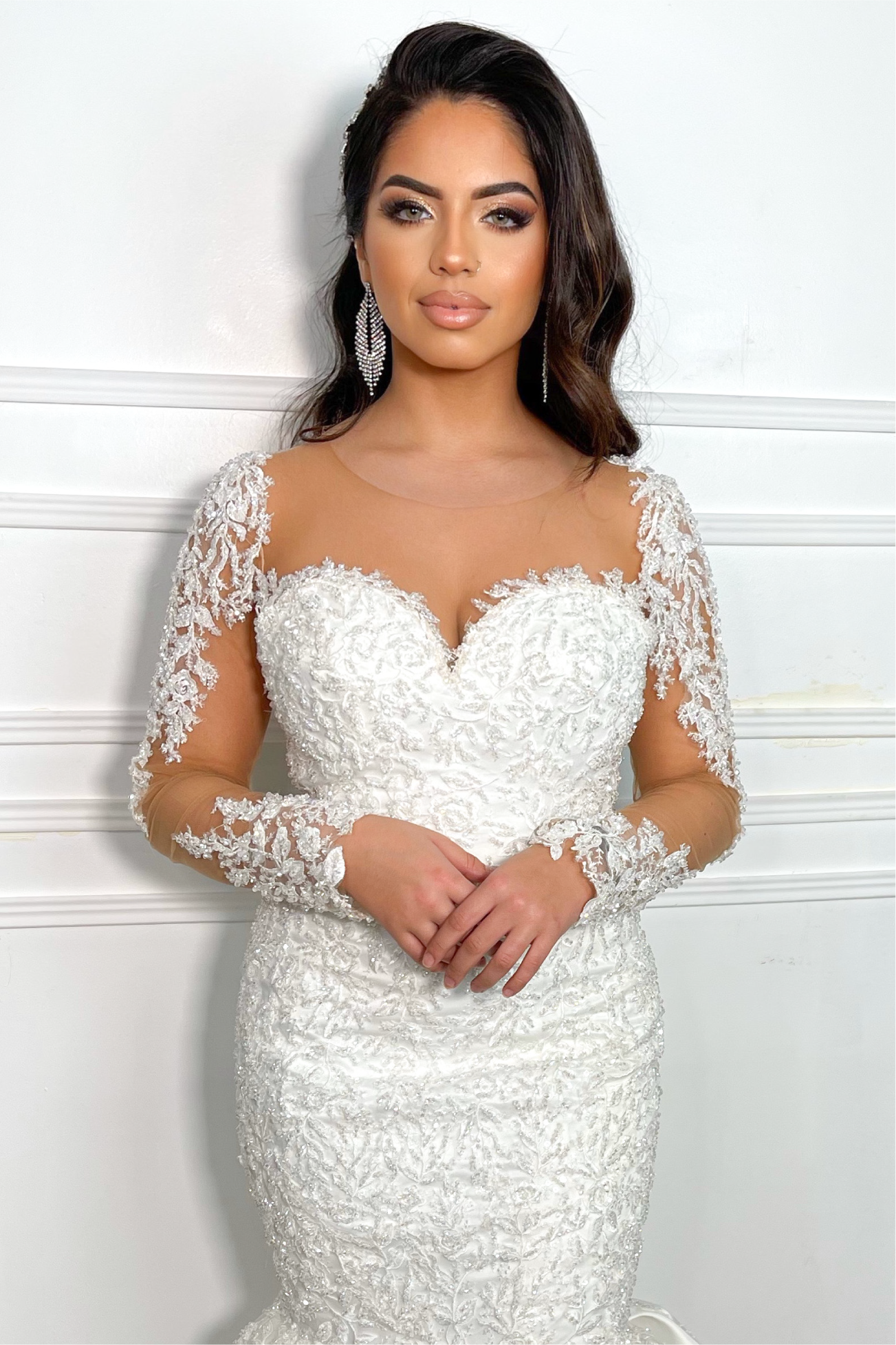 Leana mermaid wedding dress