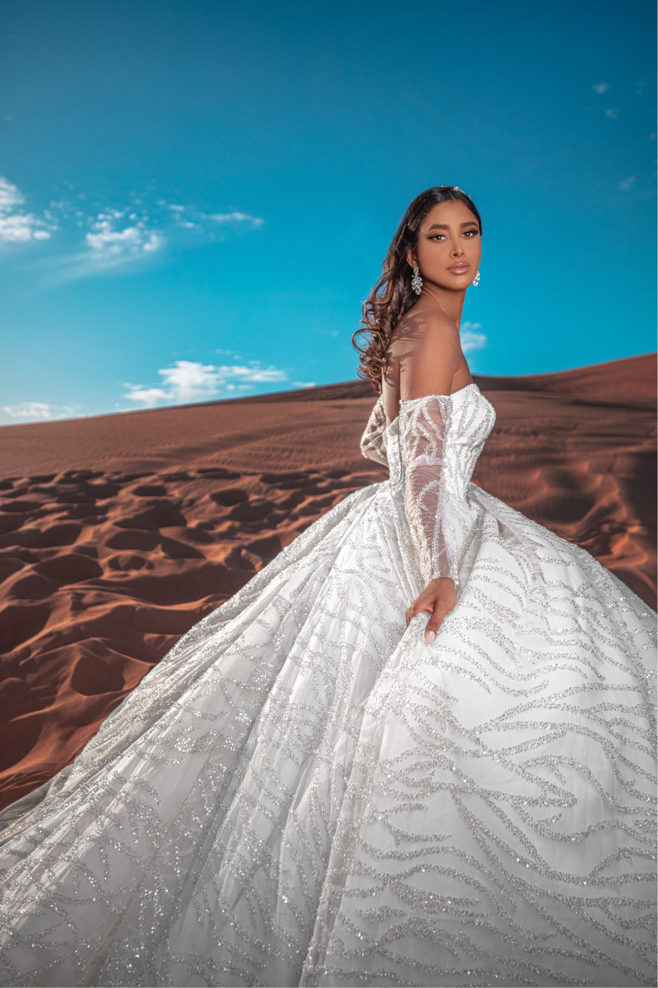 Iconic princess wedding dress
