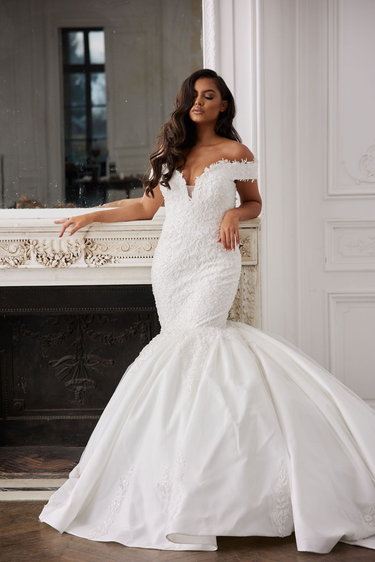 Valdi mermaid wedding dress