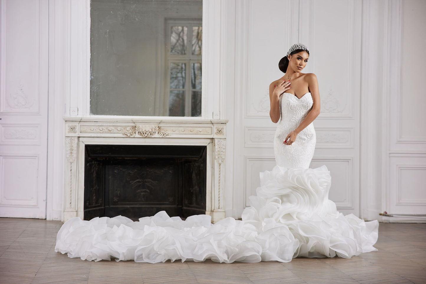 Amanda mermaid wedding dress