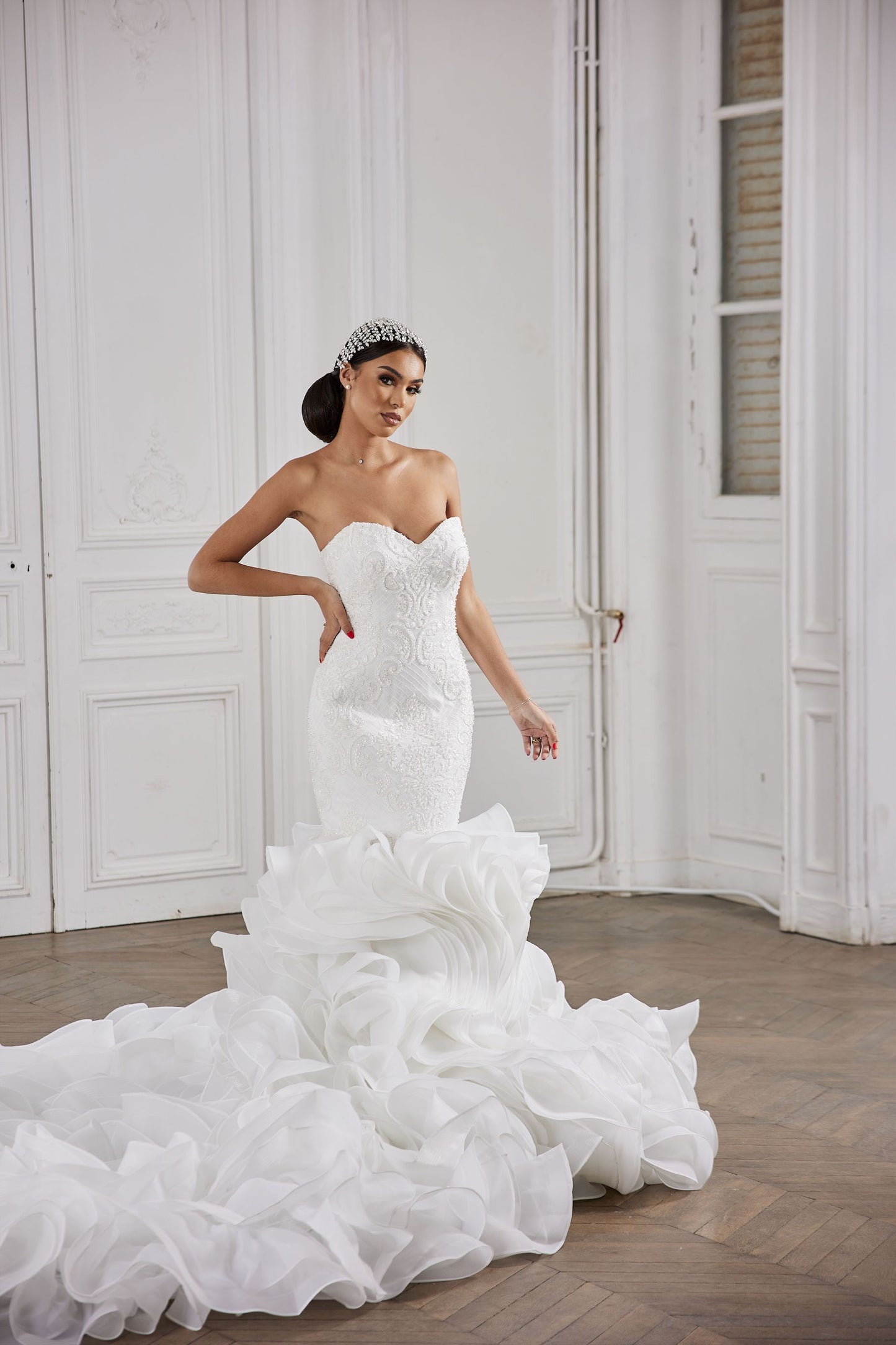 Amanda mermaid wedding dress