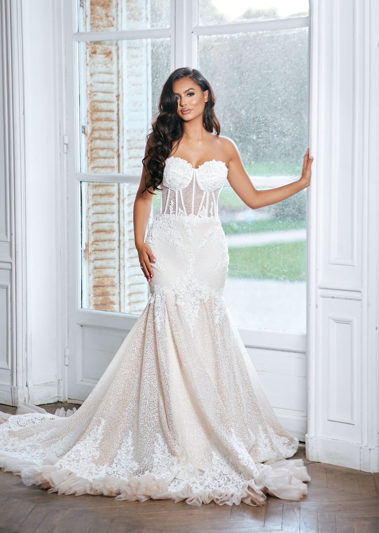Raissa mermaid wedding dress