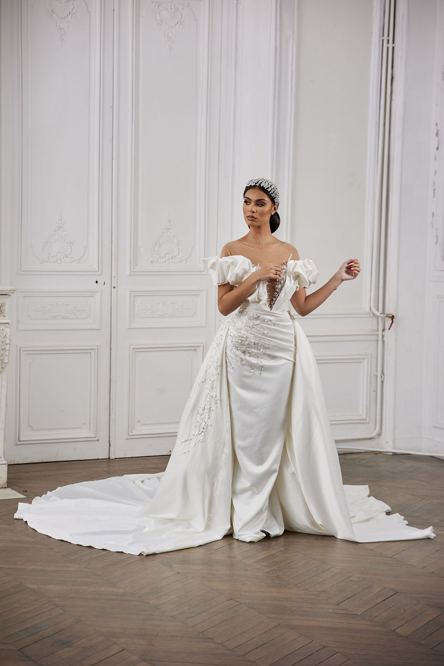 Luna mermaid wedding dress