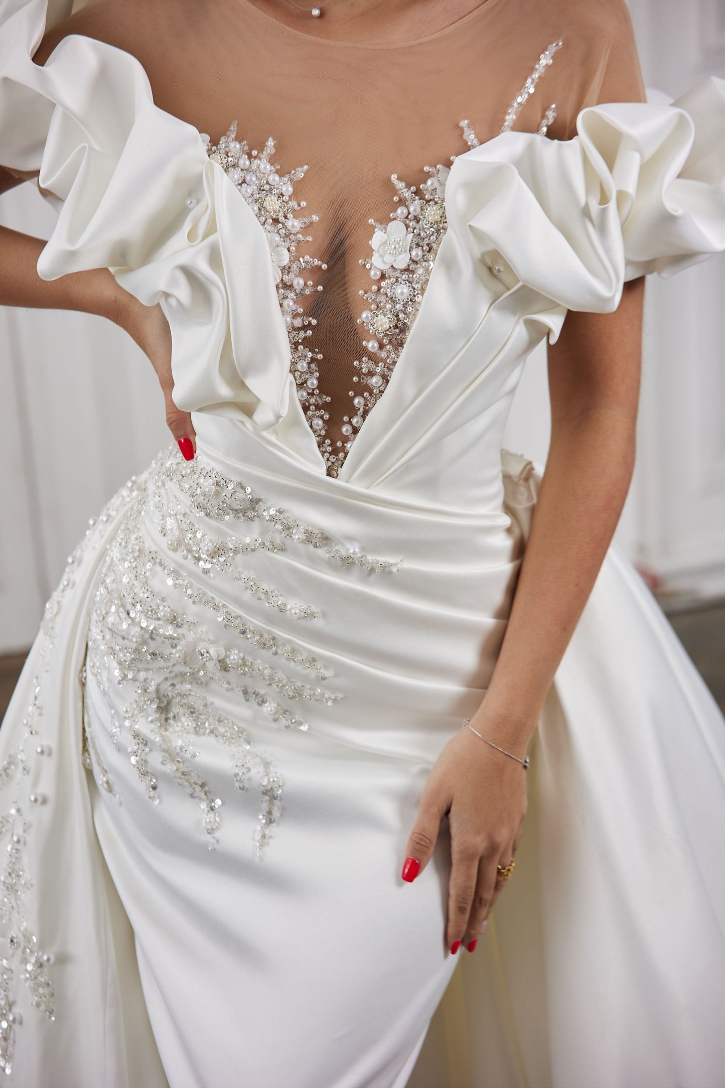 Luna mermaid wedding dress