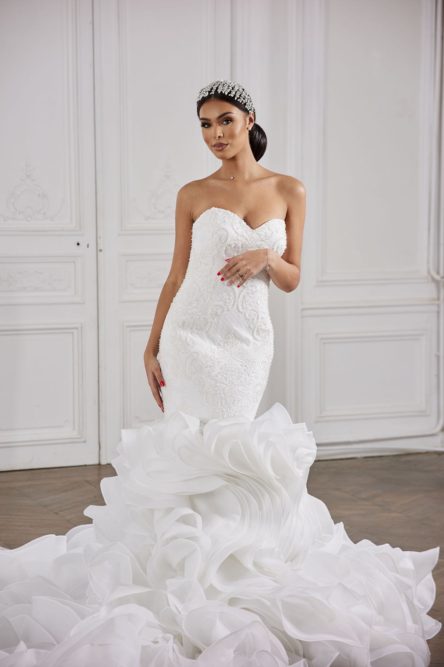 Amanda mermaid wedding dress