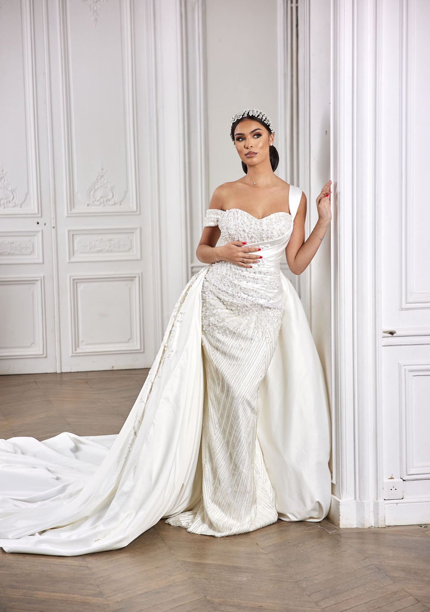Olivia mermaid wedding dress