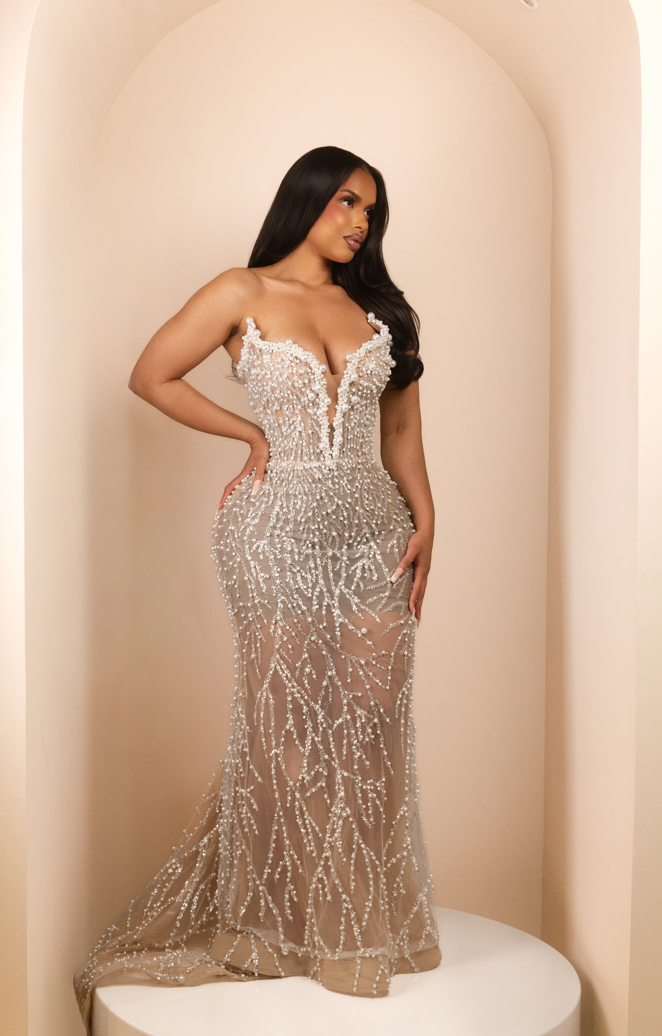 Stellar evening dress 