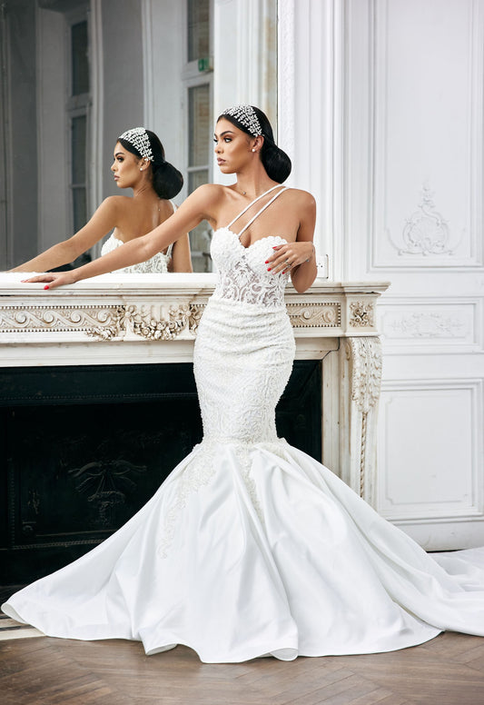 Valene mermaid wedding dress